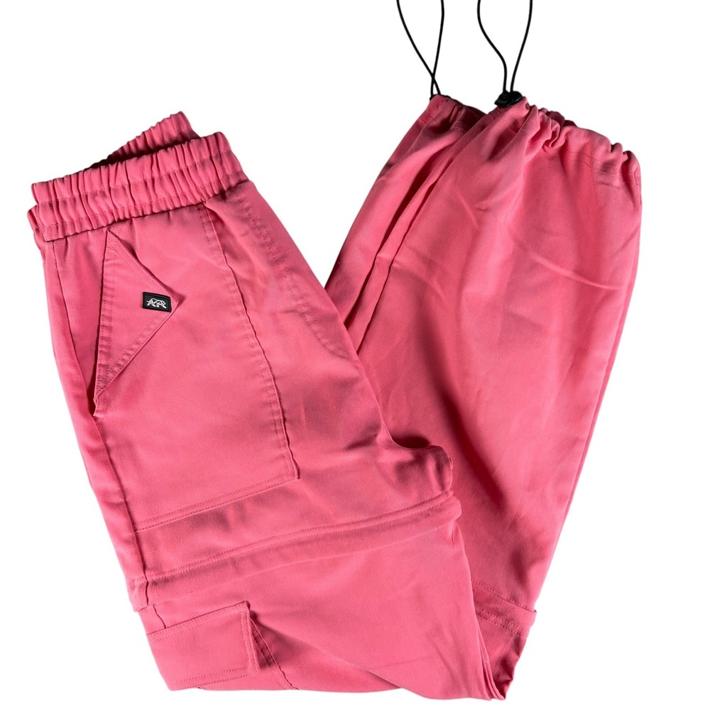 Tiger Friday Convertible Cargo Pants Adult S Pink Zip Off Joggers Dancewear